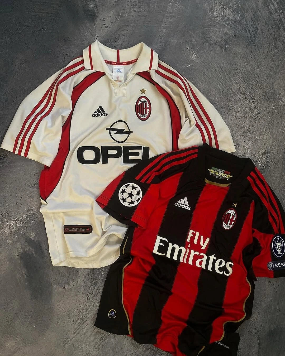 Vintage AC Milan Away Jersey - Classic Opel Era