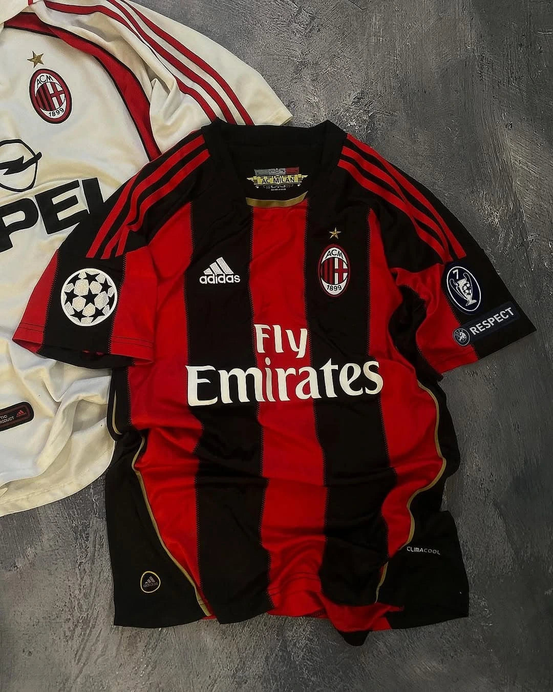 Vintage AC Milan Away Jersey - Classic Opel Era