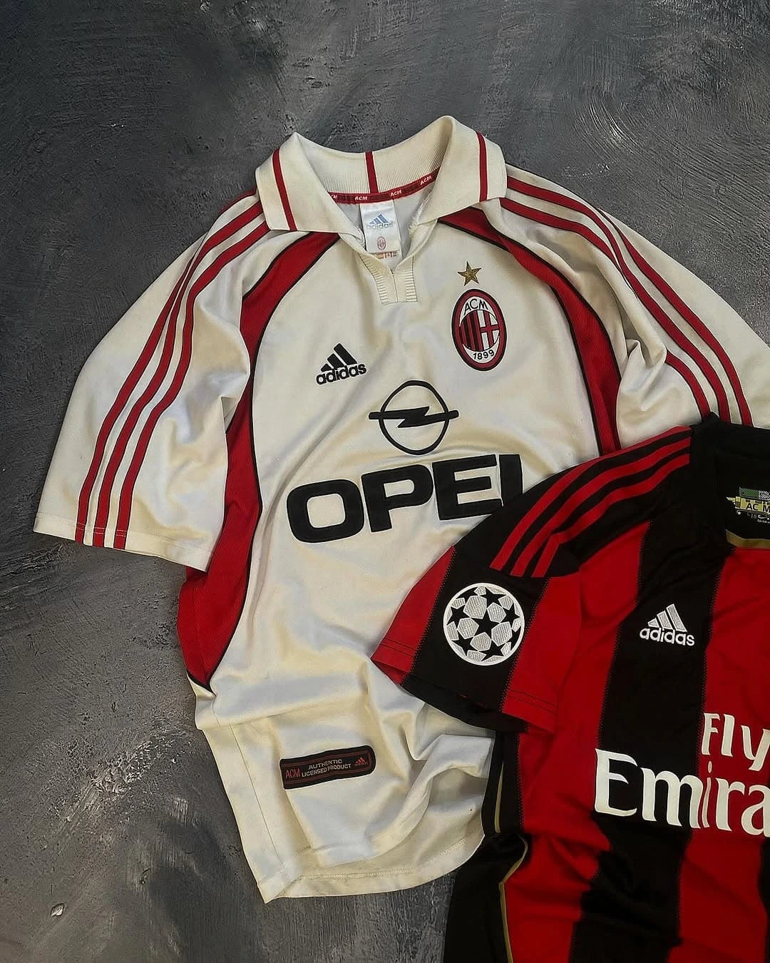 Vintage AC Milan Away Jersey - Classic Opel Era