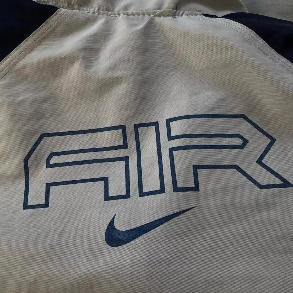 Vintage Nike hooded windbreaker jacket