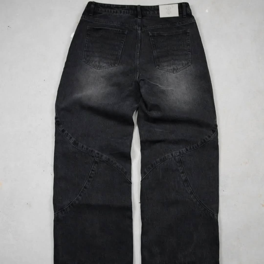Black Denim Pants
