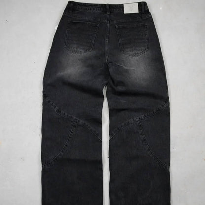 Black Denim Pants