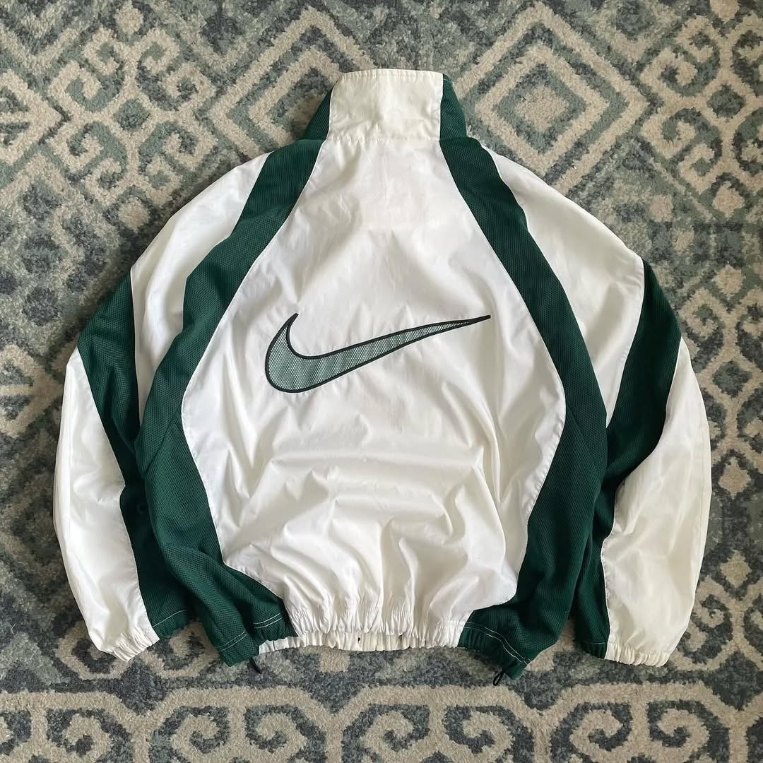 The Retro Nike Color-Green Windbreaker