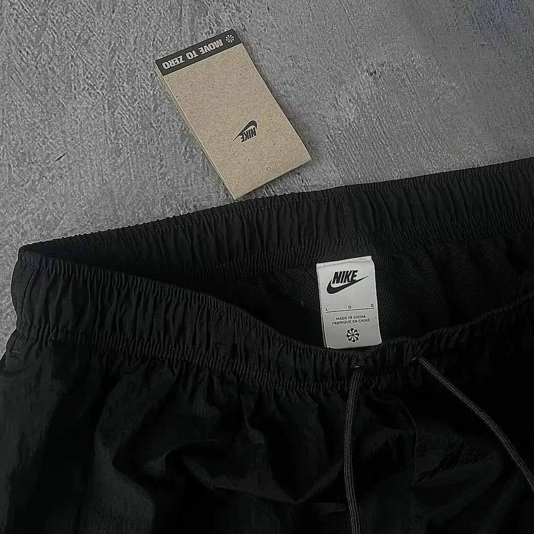 vintage-style Nike nylon track pants