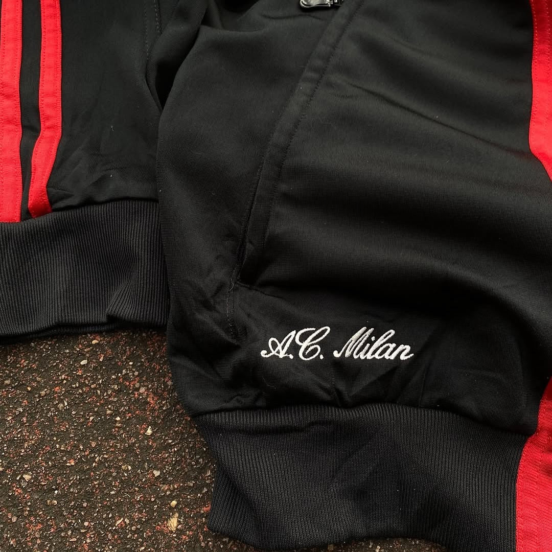 Vintage A.C. Milan football track jacket