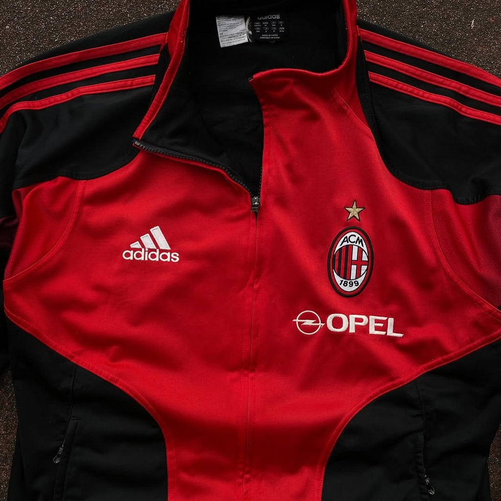 Vintage A.C. Milan football track jacket