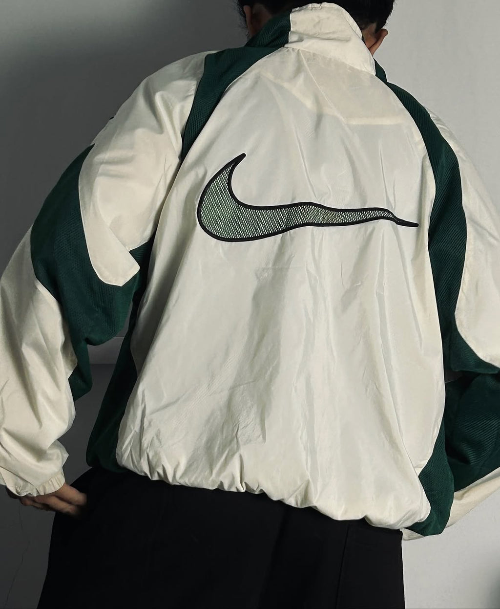 Nike Air Forest Green Vintage Jacket