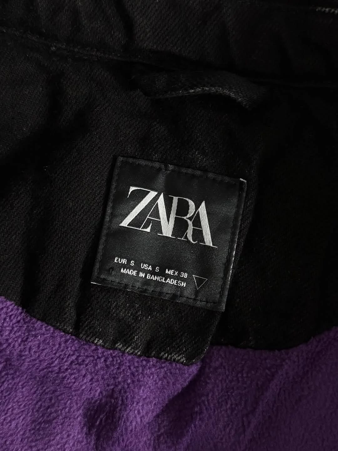 ZARA men's zip-up bomber jacket