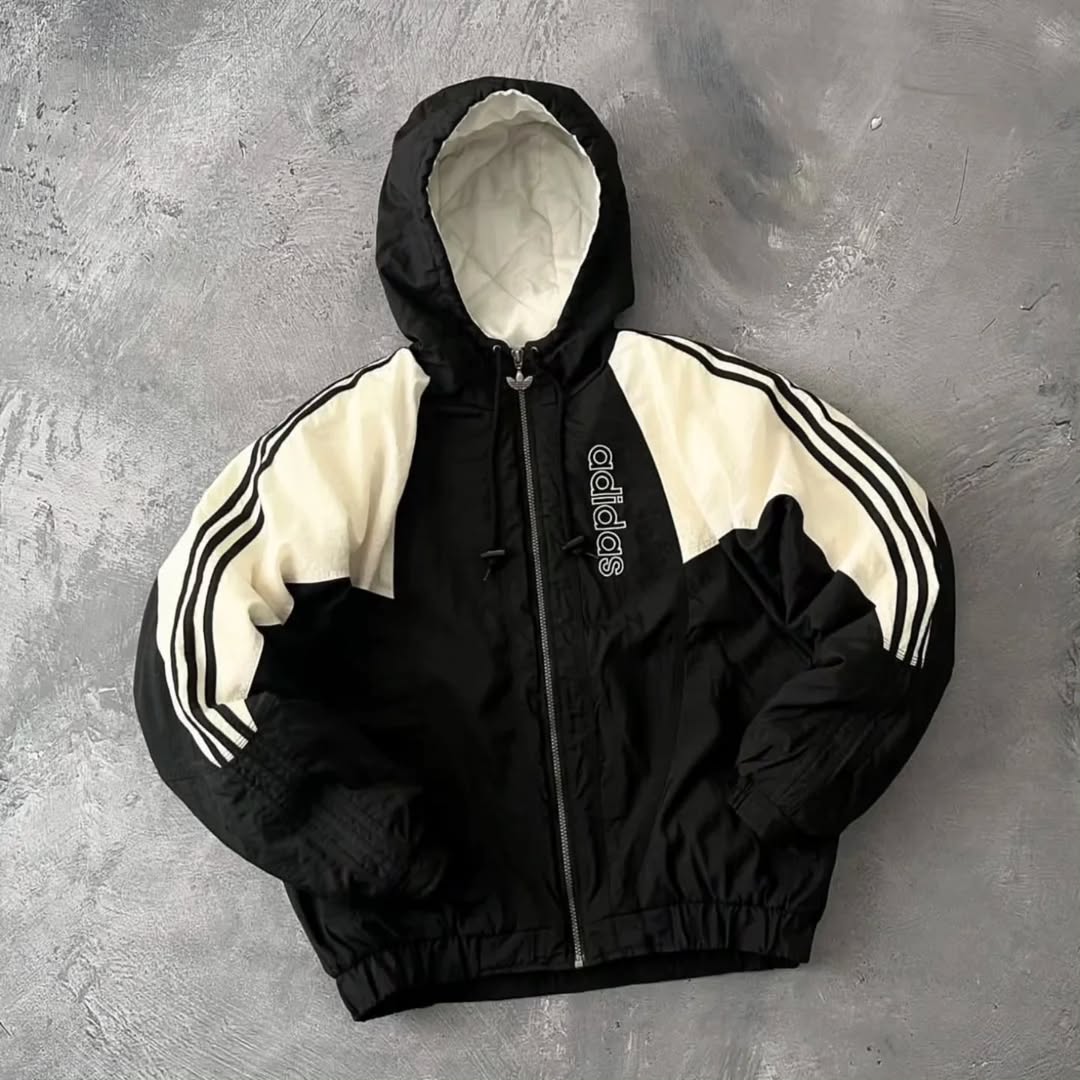 Adidas hooded puffer jacket