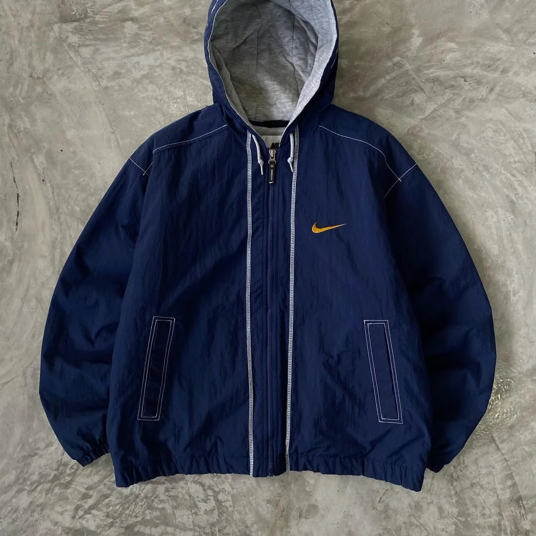vintage-style Nike windbreaker