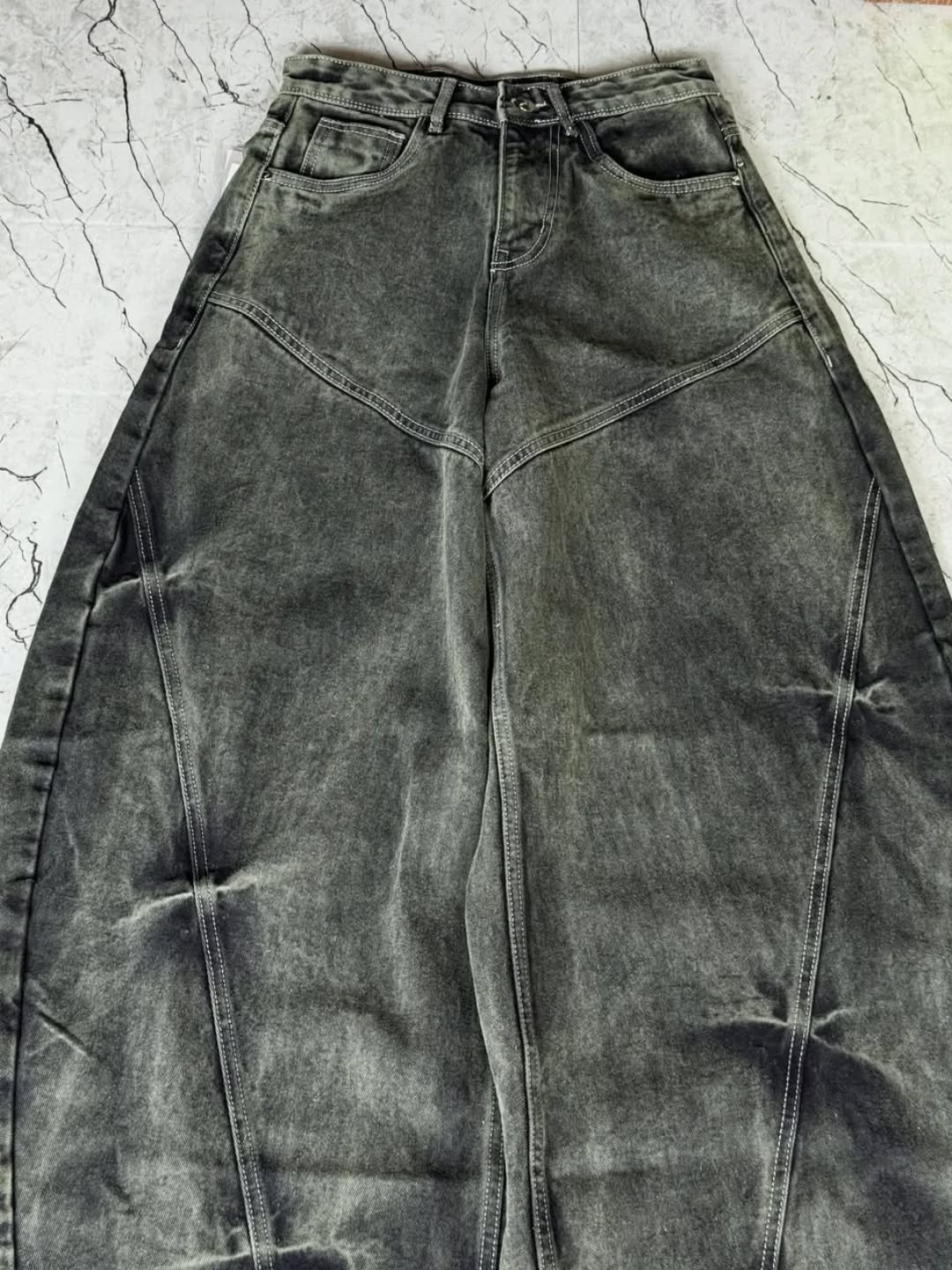 wide-leg trousers are a staple of contemporary streetwear fashion