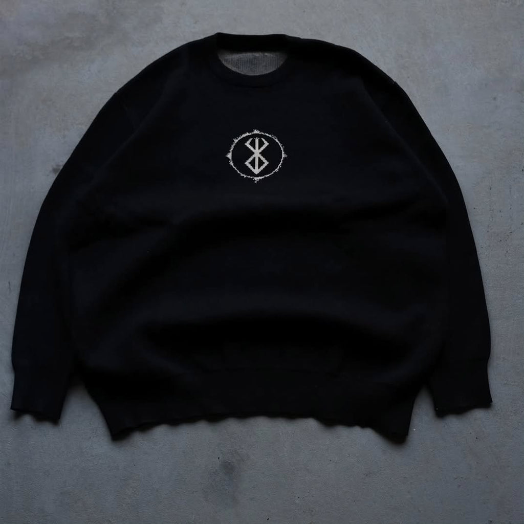 graphic streetwear crewneck sweater