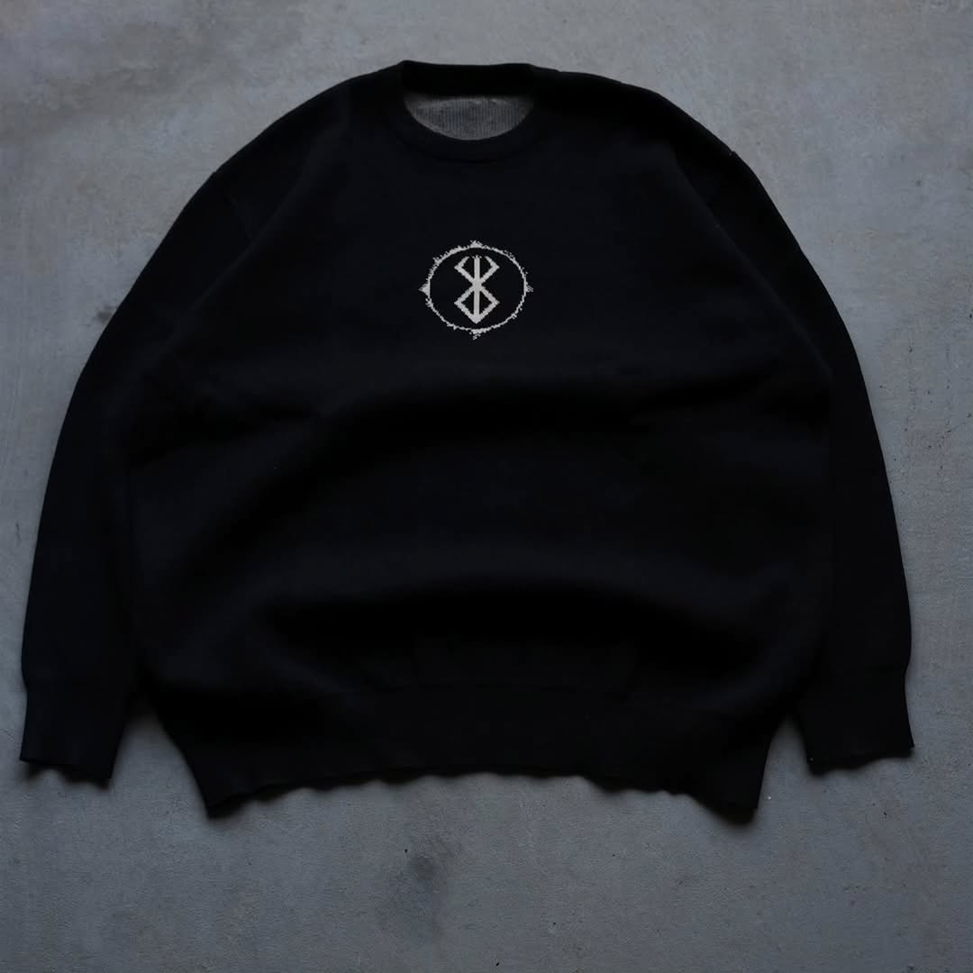 graphic streetwear crewneck sweater