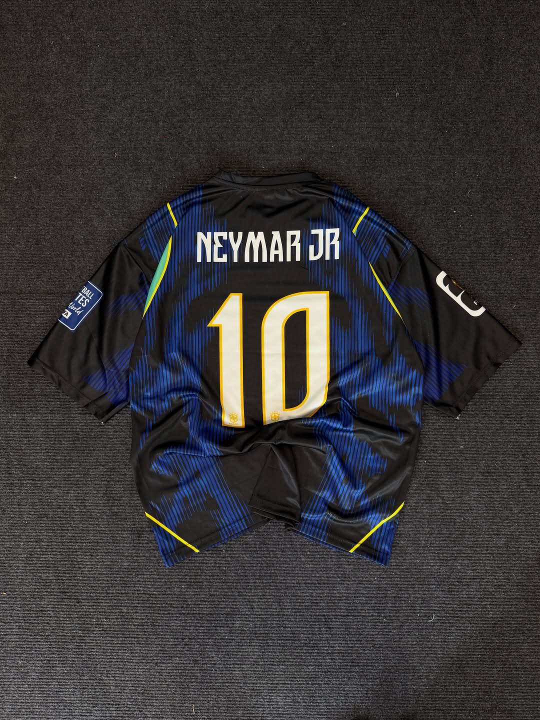 Brazil "Midnight Edition" Neymar Performance Jersey