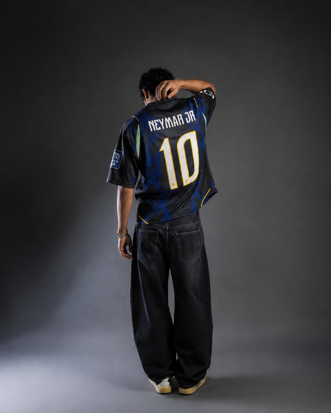 Brazil "Midnight Edition" Neymar Performance Jersey