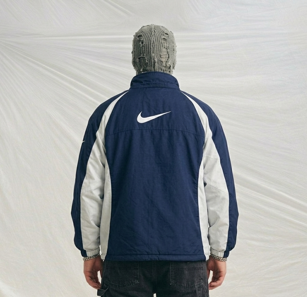 vintage technical outerwear, dual side wear