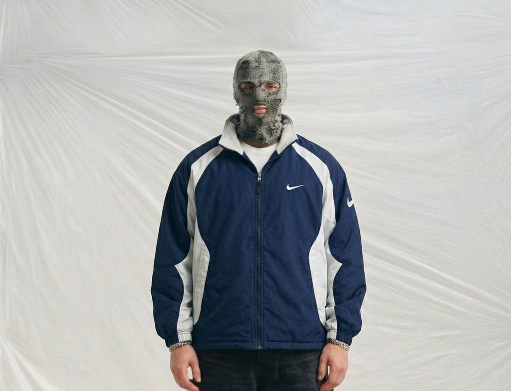 vintage technical outerwear, dual side wear