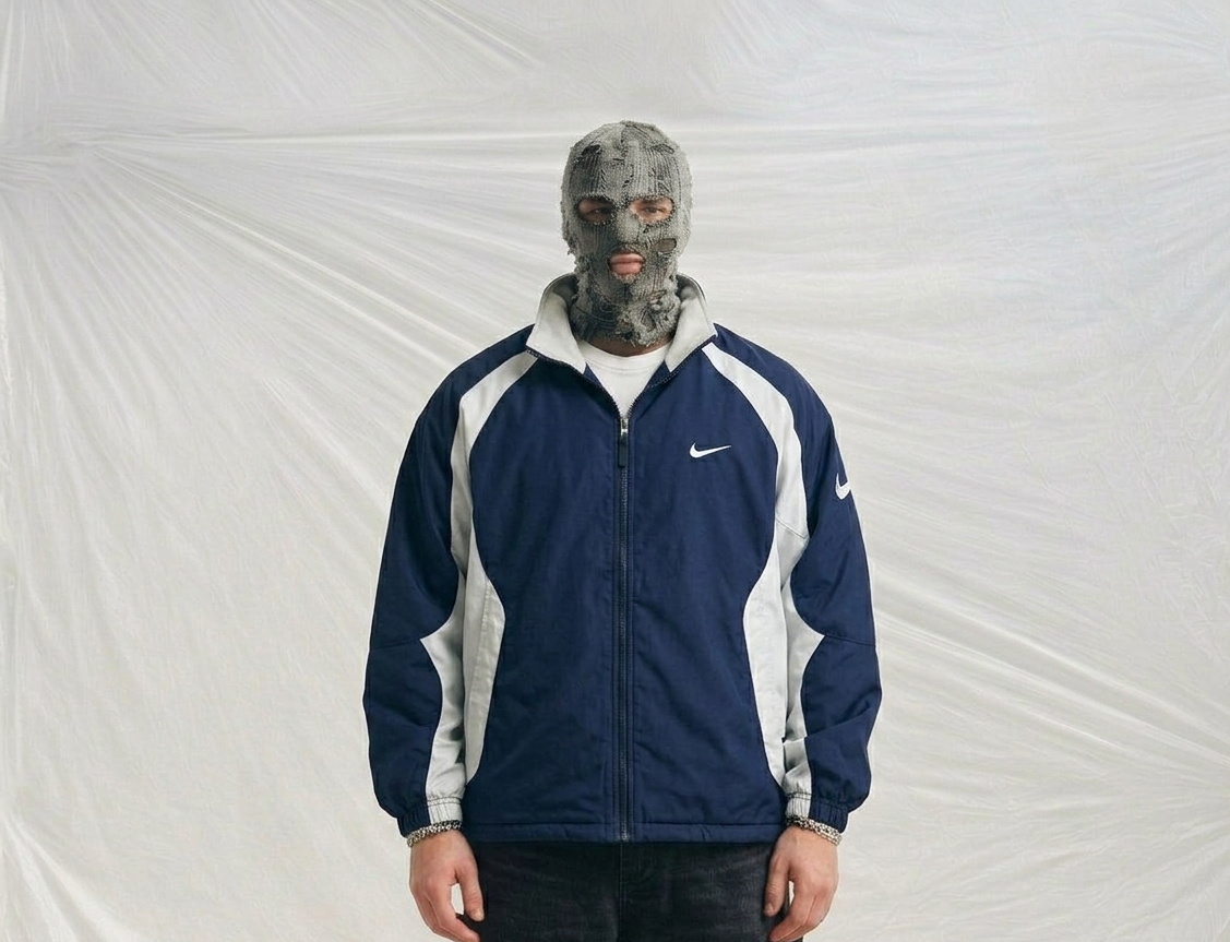 vintage technical outerwear, dual side wear