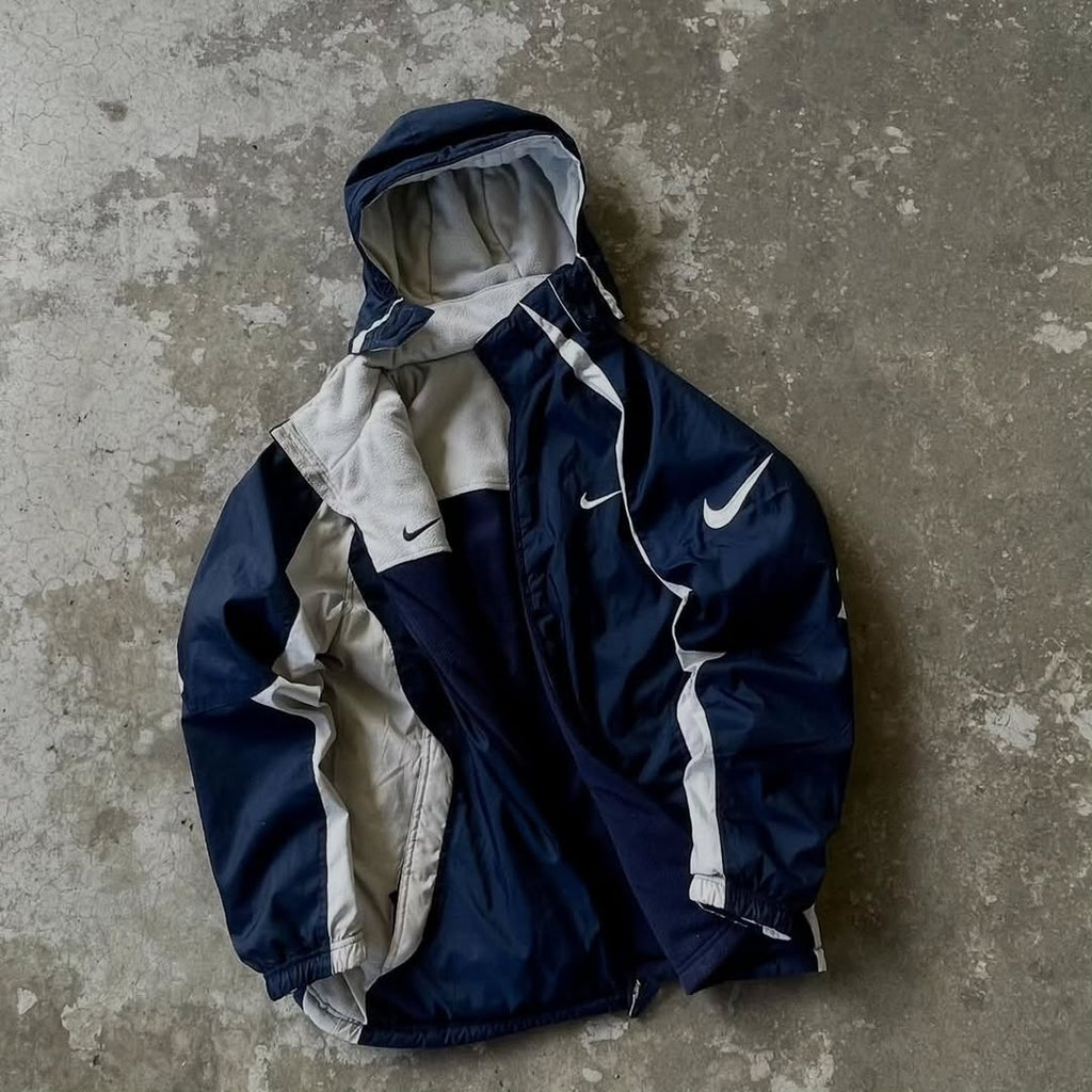 vintage technical outerwear, dual side wear