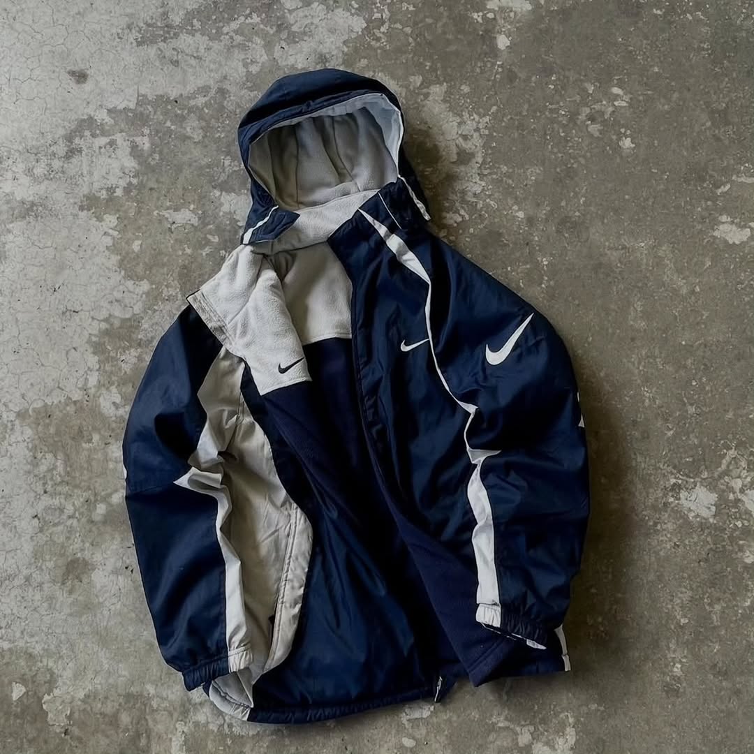vintage technical outerwear, dual side wear