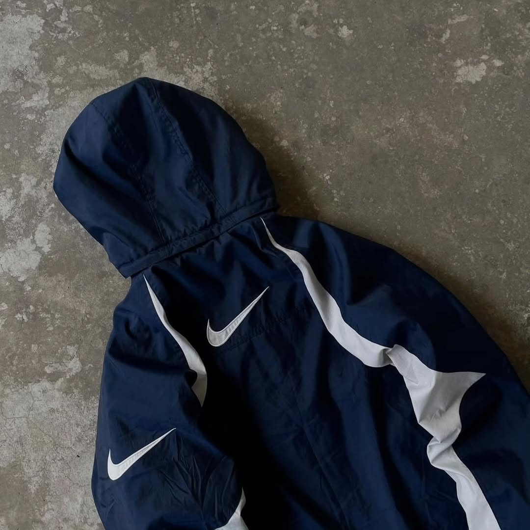 vintage technical outerwear, dual side wear