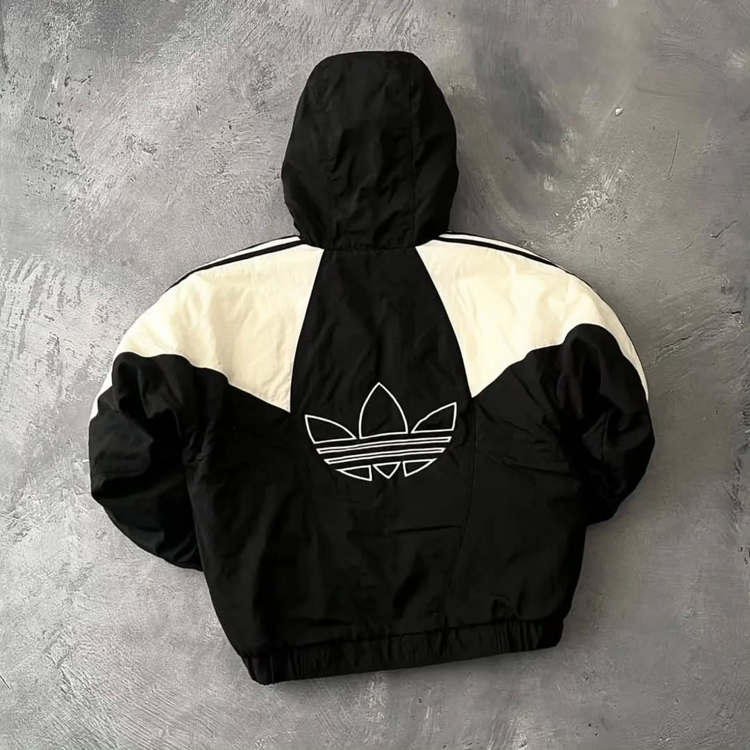 Adidas hooded puffer jacket